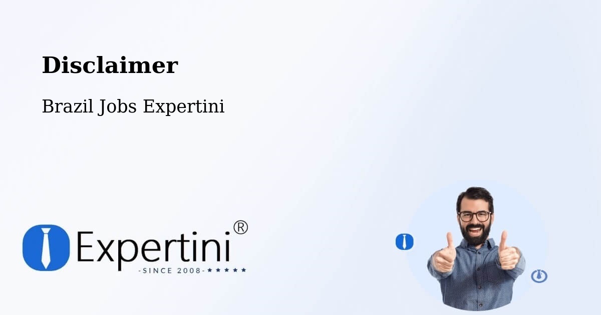 Disclaimer – Mallet - Brazil Jobs Expertini
