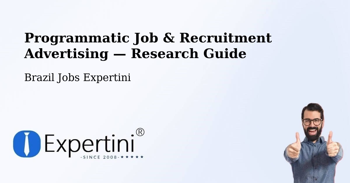 Programmatic Job & Recruitment Advertising — Research Guide – Mallet