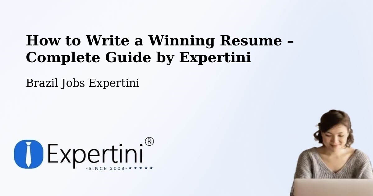 Resume Writing Guide for Job Seekers – Mallet - Mallet, Brazil Jobs Expertini